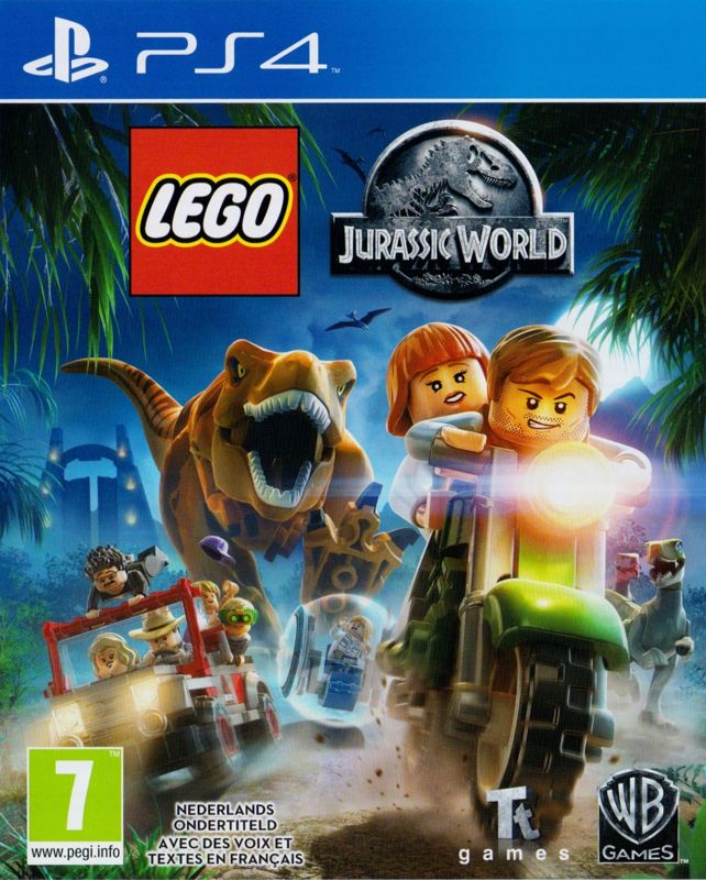 LEGO Jurassic World box art for Playstation 4